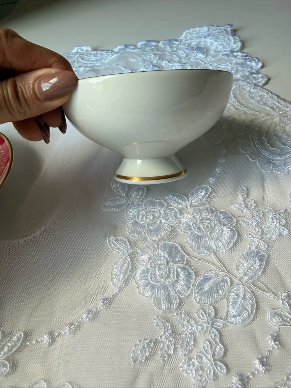 Vintage Rudolph Wachter Bavarian Teacup & Saucer Set